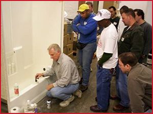 Shower Tile Repair Training