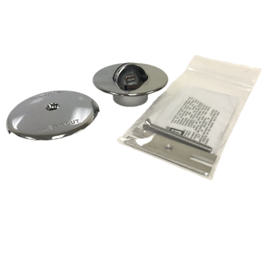 Drain Chrome Flip Flop Stop Trim Kit