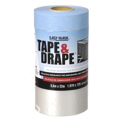 Plastic Dropcloth 24"x75' - 1 Piece