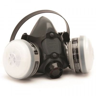 Honeywell - Gray 1/2 Mask OV/AG/N95 - Large