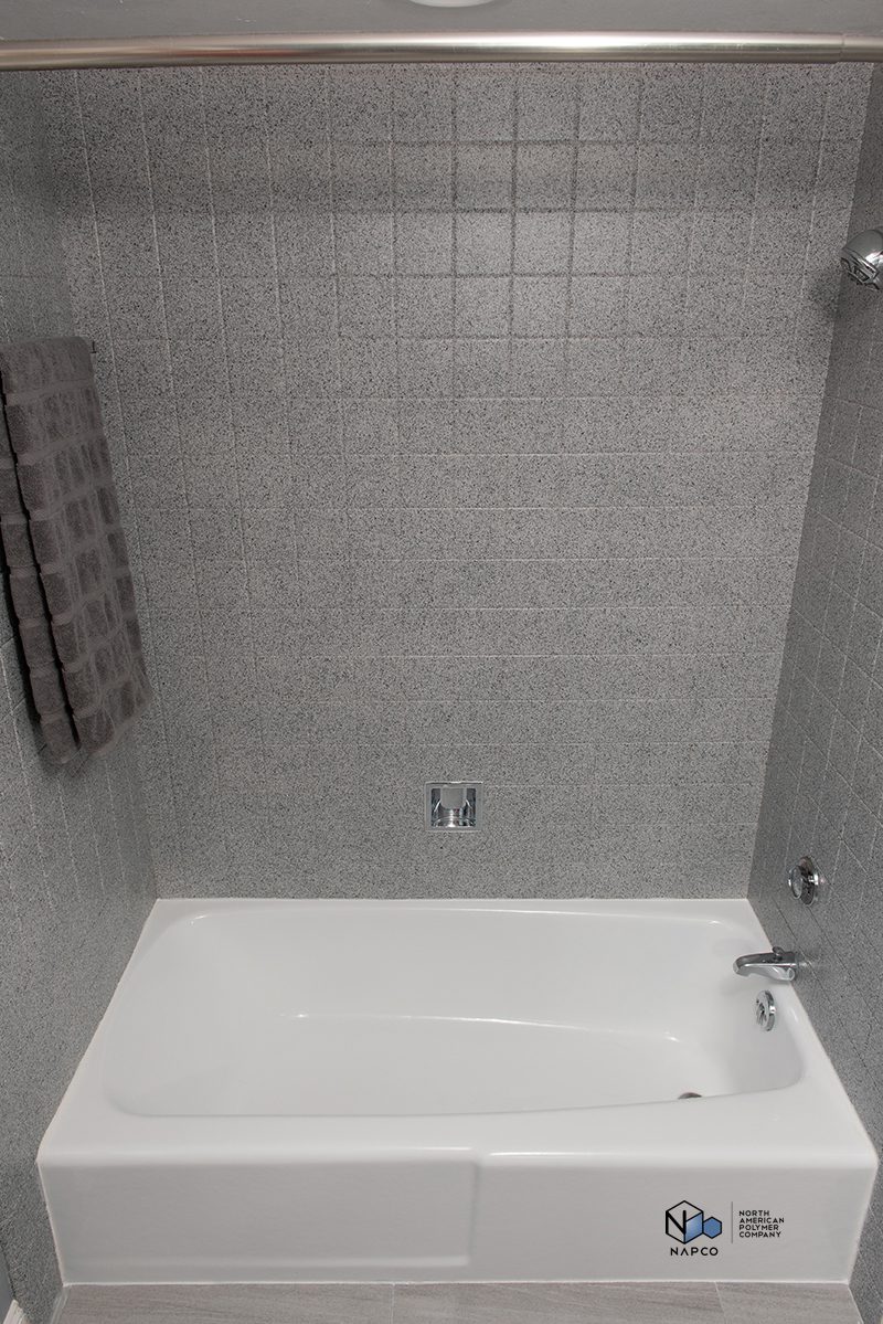 bath shower refinishing - after