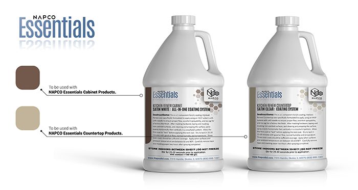 NAPCO kitchen refinishing coatings