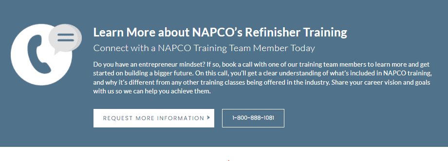 Learn More about NAPCOs Refinisher Training