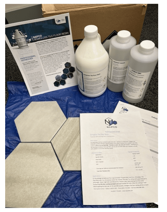 NAPCO’s Semi-Gloss Tile Floor Coating