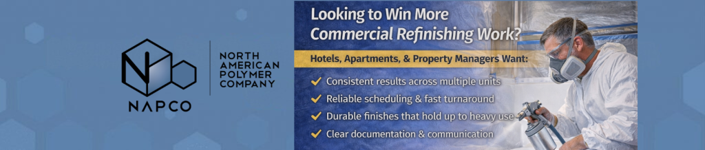 Winning Commercial Refinishing Work: What Property Managers Expect